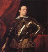 Anthony Van Dyck Portrait of a young general oil on canvas